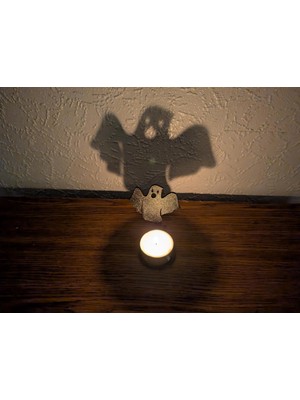 TSC Cadılar Bayramı Minik LED Mumluk 12CM