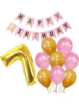 Pearl Shop Yaş Doğum Günü Kız Pembe