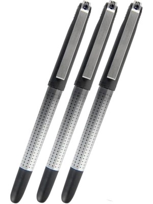 Pearl Shop Pilot Kalem 3 Adet Uniball Eye Needle 0.5 mm Iğne Uçlu Pilot Kalem UB-185 S Iğne Uçlu Likit Mürekkepli Pilot Kalem