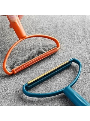 Pearl Shop Çift Taraflı Elbise Kazak Halı Kedi Köpek Havlu Hırka Kaban Mont Plastik Kumaş Tüy Alma ve Tiftik Temizleyici Toplayıcı