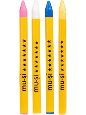 Pearl Shop ile Uçan Çizgi Kalemi Renkli (4 Adet)