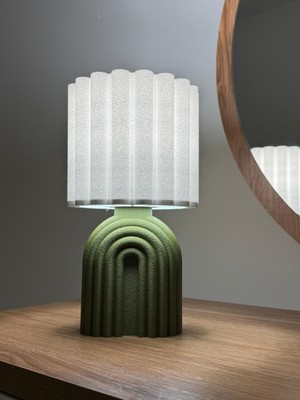 Veiart Luna Bohem Tarzı Masa ve Gece Lambası – Doğal ve Zarif Tasarım