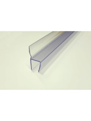 Pearl Shop Cam Balkon Fitili 8 mm H Tipi 180 cm Cam Balkon Contası 5 Adet