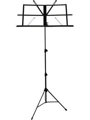 Pearl Shop Nota Sehpa-Siyah-3 Kademe Kılıflı 0,9 kg Taıwan Nota Sehpa, Kılıflı:0,9 kg