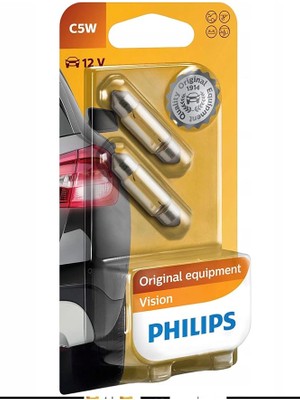 Pearl Shop Vision C5 W 12 V 5 W 12844B2 (Çift)