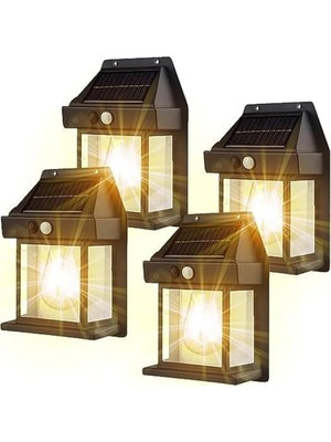 Pearl Shop Model Yeni Suya Dayanıklı Harekete Duyarlı Güneş Enerjili Solar LED Dış Mekan Bahçe Lambası (4)