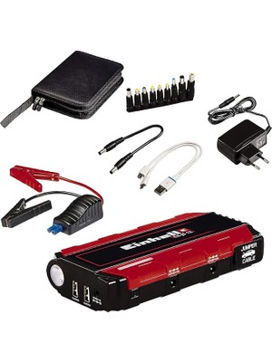 Pearl Shop Akü Takviye-Powerbank Ce-Js 12/1 (12 V, Jump Start, Power Bank, Lipo Pil 3X3700 Mah, LED Şarj Durumu Göstergesi, LED Lamba, 12V/200A Atlama Başlatıcı, USB Micro/mini/type C Dahil) - 1091521