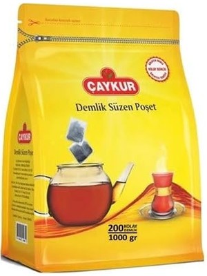 Pearl Shop Demlik Süzen Poşet Çay [200 x 5g]