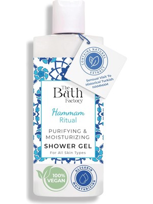 Pearl Shop Bath Factory Nemlendirici ve Besleyici Hamam Duş Jeli 400 ml