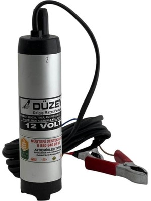 Pearl Shop Gövde Küçük Dalgıç Transfer Pompası 12 Volt