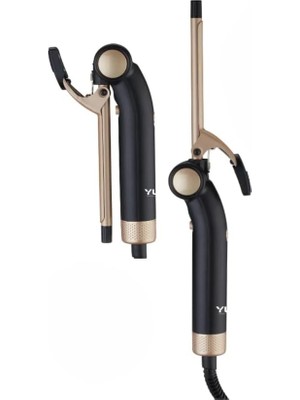 Pearl Shop KB308 Seramik Plaka Afro Dalga 13MM Katlanabilir Saç Şekillendirici Maşa