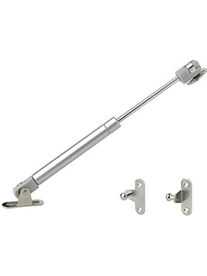 Pearl Shop Home 100N Gazlı Dolap Pistonu,dolap Kapağı Amortisörü (Gri)