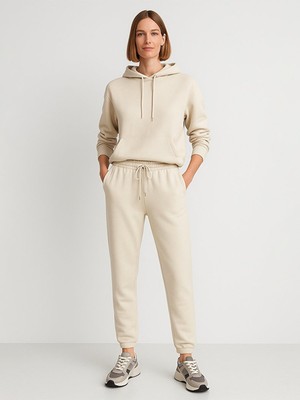 LTB Beli Lastikli Polar Beyaz Eşofman