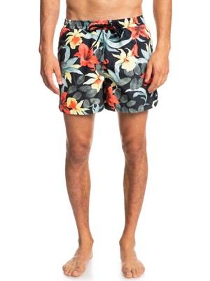 Quiksilver Everyday Garden Path Volley 15 Erkek Siyah Volley Short