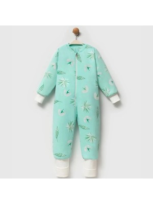 Ella Bonna Fermuarlı Bisiklet Yaka Uyku Tulumu Çoraplı Patikli 2,5 Tog
