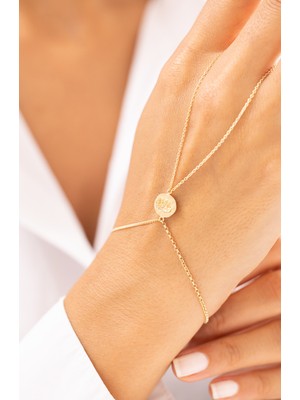 Zeyd Jewelry Antik Desenli Fil Formlu 14 Ayar Altın Şahmeran