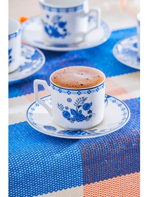 Acar Orlo 6 Kişilik Kahve Fincan Takımı - 90 ml