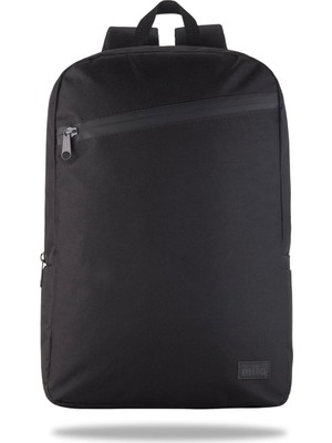 PR-EK200 15,60-17,3 Inch Uyumlu Mila Serisi Macbook, Laptop, Notebook Sırt Çantası - Siyah
