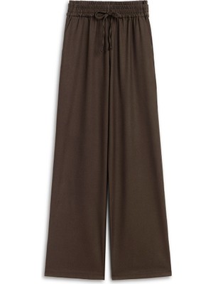 İpekyol Belden bağlamalı wide leg fit pantolon IW6250003346074