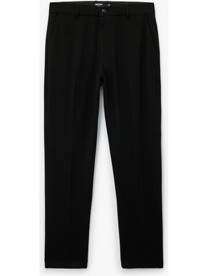 Koton Slim Fit Cep Detaylı Viskon Karışımlı Kumaş Pantolon