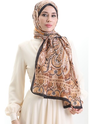 Karaca Cotton Şal 82007-12 Siyah Gold