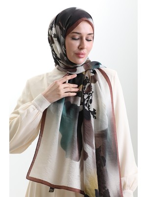 Karaca Doğal Elyaf Şal 82005-05 Karamel Krem