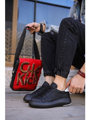 Chekich CH107 - Cst Felibord Erkek Ayakkabı Sıyah/beyaz