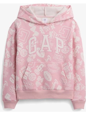 Gap Logo Relaxed Çocuk Pembe SWEATSHIRT.004