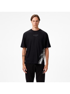 United4 Unıted4 Classic Erkek Siyah T-Shirt.syh