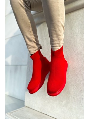 Chekich CH207 - Trt Maglieria-T Erkek Ayakkabı Kırmızı