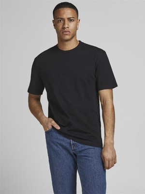 Jack & Jones Bisiklet Yaka Tisört - Relaxed