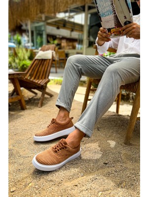 Chekich CH173 - Kbt Velluto Erkek Ayakkabı Taba