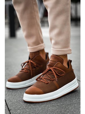 Chekich CH219 - Cbt Laser Erkek Ayakkabı Taba