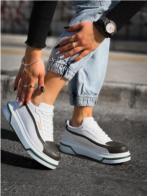 Chekich CH241 - Cbt Signature Line Up Erkek Ayakkabı Hakı/beyaz