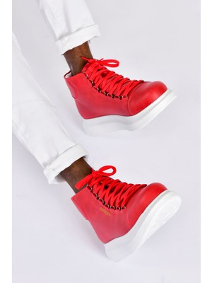 Chekich CH258 - Cbt Roma Erkek Bot Kırmızı