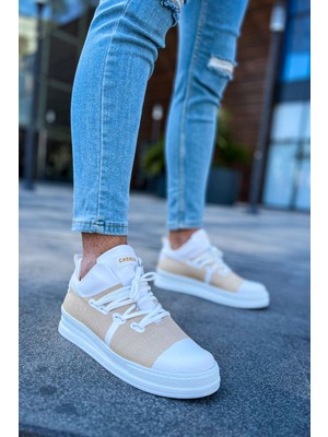 Chekich CH219 - Cbt Laser Erkek Ayakkabı Beyaz