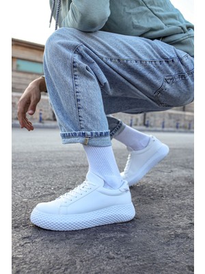 Chekich CH107 - Cbt Felibord Erkek Ayakkabı Beyaz / Beyaz