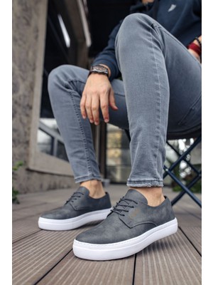 Chekich CH005 - Cbt Pıttı Erkek Ayakkabı Antrasıt