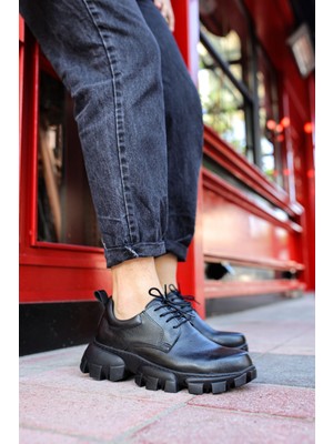 Chekich CH093 - Fst Castle Erkek Ayakkabı Sıyah