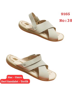 Sedef 9165 Deri Sandalet Terlik