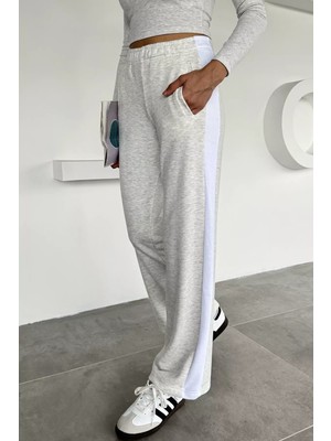 Gülseli Kadın Bel Lastikli Yan Şerit Detaylı Eşofman Altı P-00018622