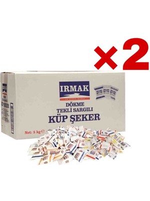 Irmak Tek Sargılı Dökme Şeker 5kg×2