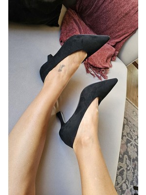 Ops 11015 Topukla Kadın 7cm Kadeh Topuklu Stiletto
