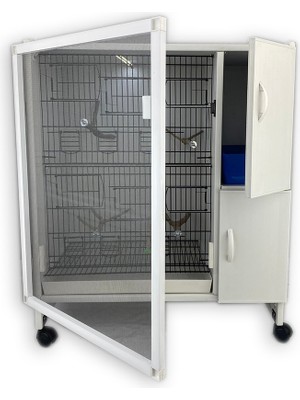 İstanbul Kafes Model Sultan SLT02Y PVC DOLAP - PVC KAFES - PVC SALMA KAFES (MONTAJLI KURULU GÖNDERİM)