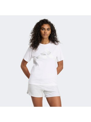 Adidas Sportswear JM4427 Holiday Metallic Graphic Tişört