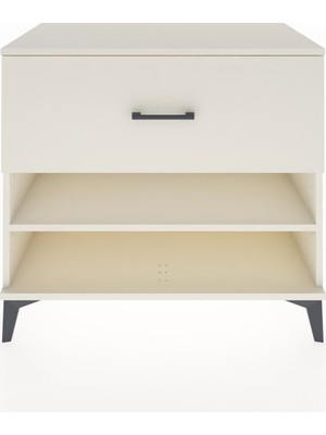 Dienni Hyperion Şifonyer Tek Raflı Tek Çekmeceli 88X44X80 Aytaşı-Aytaşı