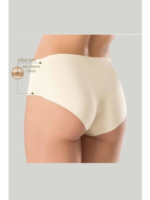 Miss fit 12596 Lazer Kesim Silikonlu Bato Slip