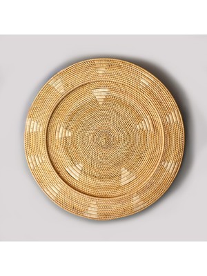 Mylamp Sumba Elegance Rattan Duvar Tabağı 80X6 cm