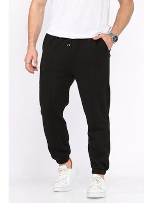 Erkek Çimalı Üç Iplik Şardonlu Eşofman Altı P-00018587