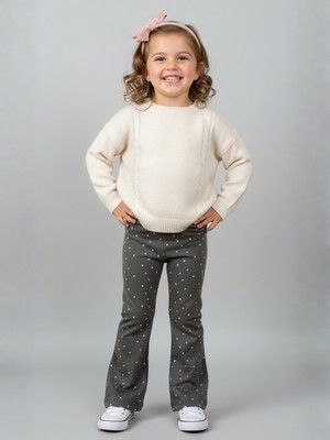 Ispanyol Paça Çocuk Tayt %100 Pamuk 2-6 Yaş